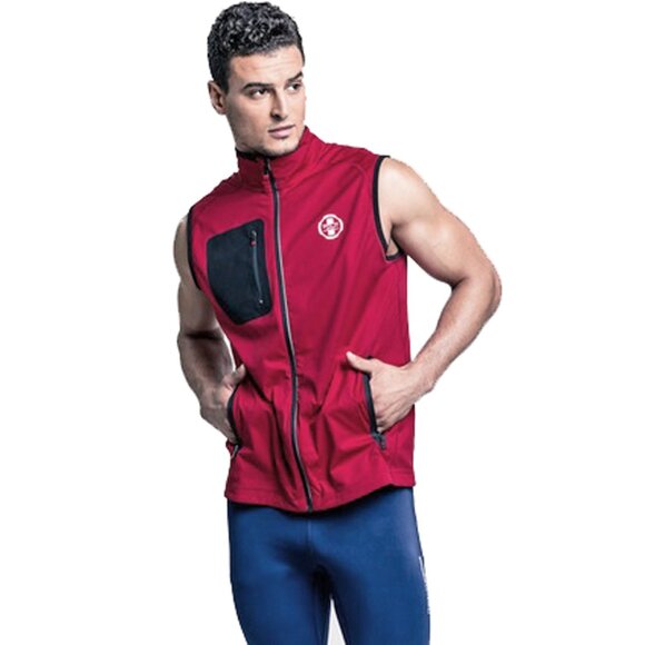 NWT $125 Ralph Lauren Polo Sport Performance Vest! Size M  Red With Black Detail - Picture 1 of 6